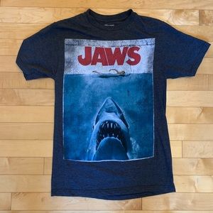 JAWS Great White Shark Graphic Men’s T-Shirt Sz S